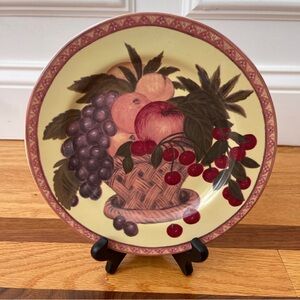 Block Tisket-A-Tasket Gear Fruit Plate‎ 1995